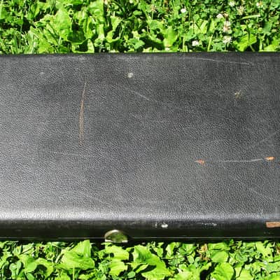 Fender  Stratocaster Telecaster Guitar Case, 1967-1971, Black, Logo image 6