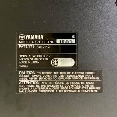 Yamaha QX21 Digital Sequence Recorder 1980s - Black image 18