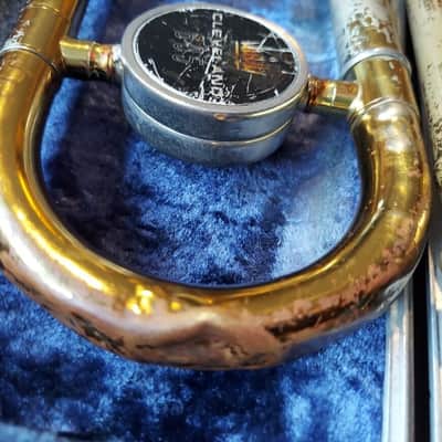 King 606 Trombone, USA, w/ case and mouthpiece, Poor Condition image 7