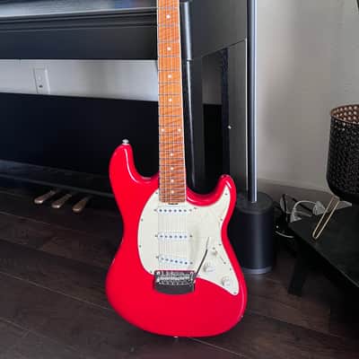 Ernie Ball Music Man BFR Cutlass - Scarlett Red April 2020 image 1