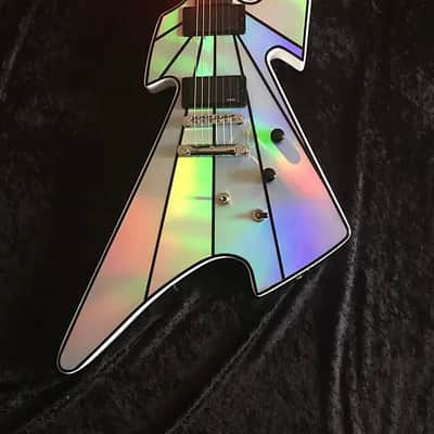 *PRE-ORDER BUILD* Limited Time Offer Black Diamond Custom Shop USA KISS Tribute Holoflash Guitar to Kiss Heavens on Fire Hand crafted in AMERICA image 1