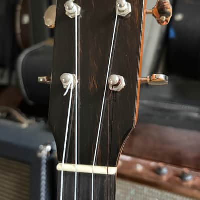 2012 Tony Graziano Baritone Ukulele #598 – Spruce / Figured Koa – Hardshell Case image 3