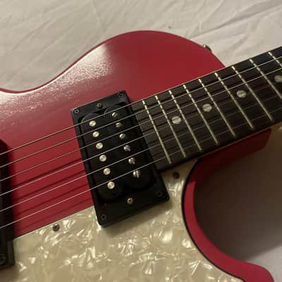 Gibson M2 Melody Maker Electric Guitar 2017 Strawberry Milk image 6