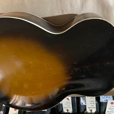 Harmony Master Broadway 1947-1971 USA Arch Top Burst Acoustic Guitar image 4