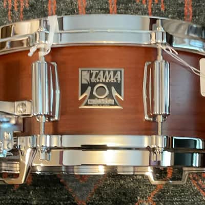 Mint TAMA 14 x 5-Inch 50th Anniversary Limited Mastercraft Rosewood Reissue Snare Drum image 2