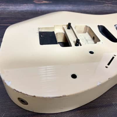 1990 Ibanez RG560 Body White SSH w/Plate Made in Japan image 4