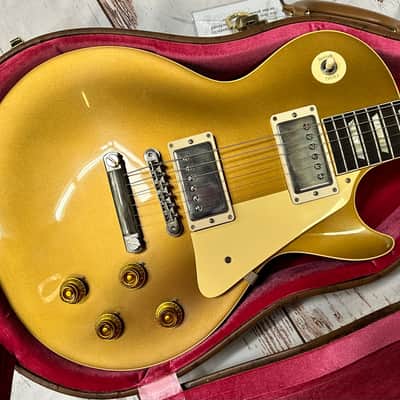 Gibson 1957 Les Paul Custom Shop VOS Gold Top New Unplayed Auth Dlr 8lbs 6oz #623 image 1