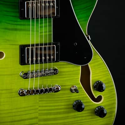Ibanez AM73FM Green Valley Graduation Artcore Electric Guitar, AS73FMGVG image 5