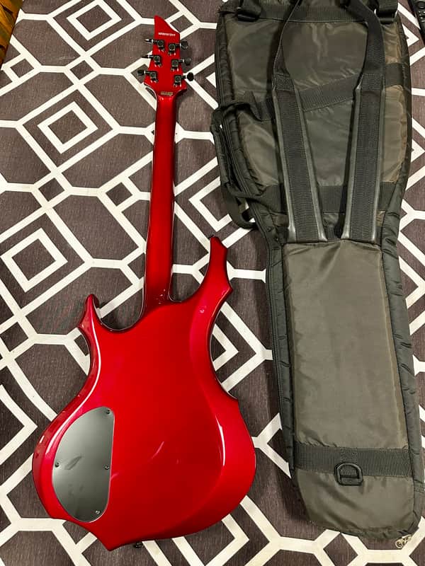 ESP - GrassRoots Forest G-FR-56G - Set Neck - See-Thru Candy Apple