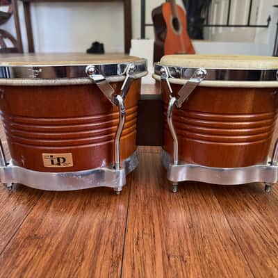 RARE! Vintage 1970s LP Bongos Palisades Park NJ Bongo Drums w/Case image 7