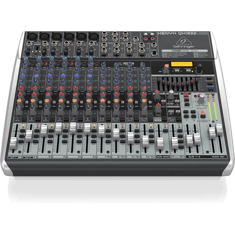 Behringer QX1832USB 18-Input 3 2-Bus Mixer XENYX | Reverb