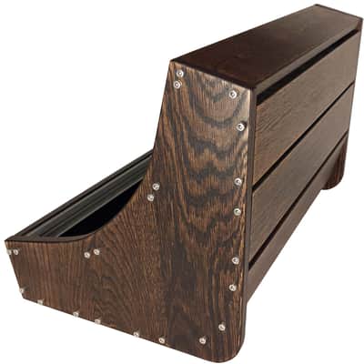 9U / 104hp Eurorack case MARIA • Dark oak • Rails + M3 nuts / Unpowered image 6