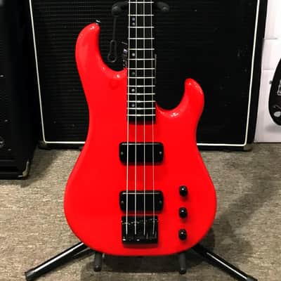 RARE 1987 Gibson Bass IV Ferrari Red w/ Original Case image 1
