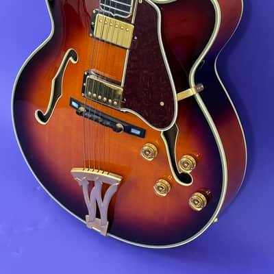 1998 Washburn J-15 TS Sunburst image 5