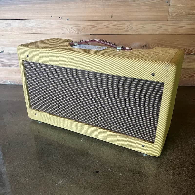 Mojotone Fender Tweed Deluxe Style Head Guitar Amp Cabinet with Lacquered Tweed Finish - B-STOCK/BLEM image 1