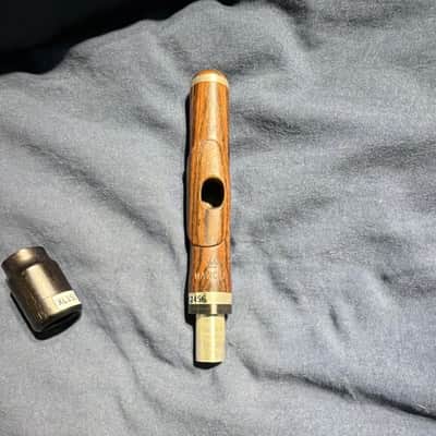 Mancke Lip Plate Bocote Piccolo Headjoint With Silver Tenon image 3