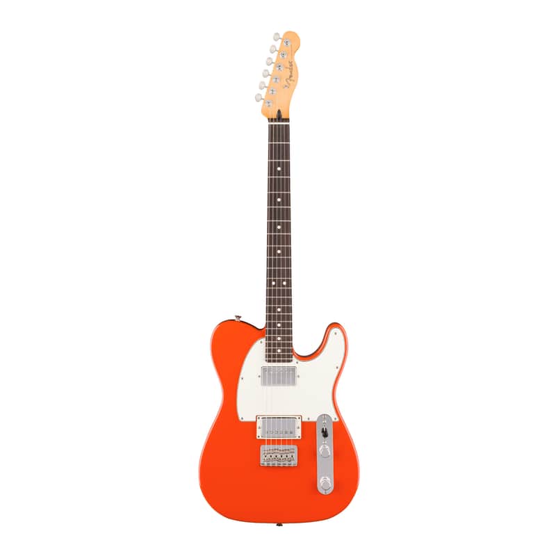 Fender Player II Telecaster HH Electric Guitar with Rosewood Fingerboard Alder Body and ClassicGear Tuning Machines (Rallye Orange) image 1