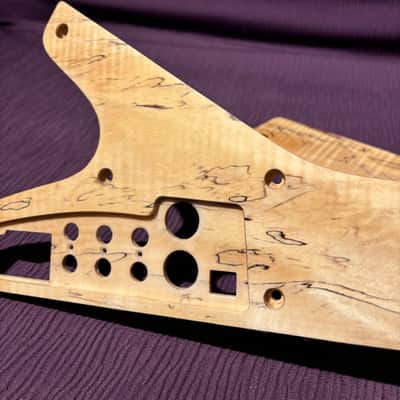 Moog Sub Phatty & Little Phatty or Stage2 replacement side panels. "Aqua Timber Chestnut2A" Polyester gloss finish. image 9