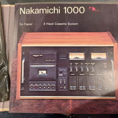 Nakamichi 1000 Tri Tracer , Accessories Album , 1970's image 6