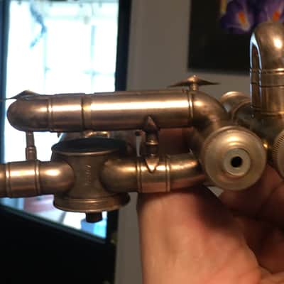 MAKE OFFER CORNET 1922 CONN 10A WONDER SILVER PLATE MISSING SOME PARTS NOT FUNCTIONING FREE SHIP image 19