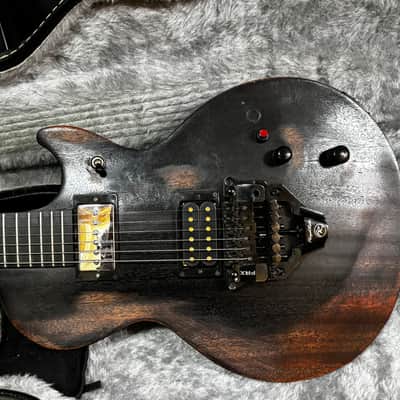 Gibson Les Paul CM Black Satin Ebony Electric Guitar UPGRADED w Case image 2