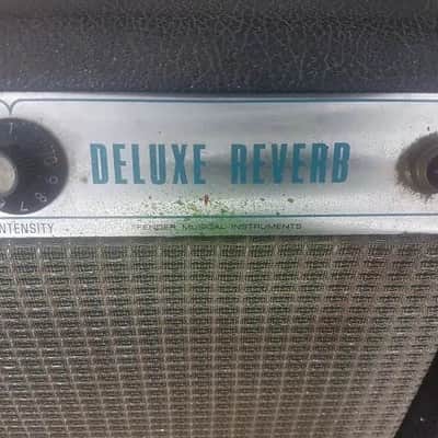 1972 FENDER DELUXE REVERB USA COMBO 1 x 12" - TONE MACHINE ! 1 OWNER image 3