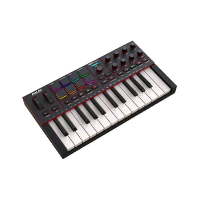 Akai Professional MPK Mini IV 25-Key USB-C MIDI Keyboard Controller Bundle image 2