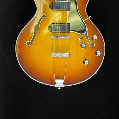 Eastman T64/V-T-GB Hollow body Thinline Electric Guitar image 1