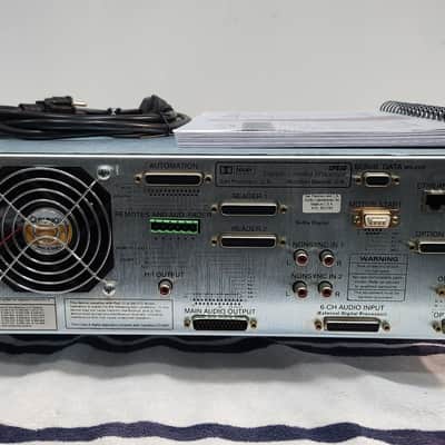 DOLBY LABORATORIES MODEL CP650 — 8-CHANNEL CINEMA AUDIO PROCESSOR, AES/ANALOG INPUTS, ETHERNET CONTROL, VERY CLEAN image 10