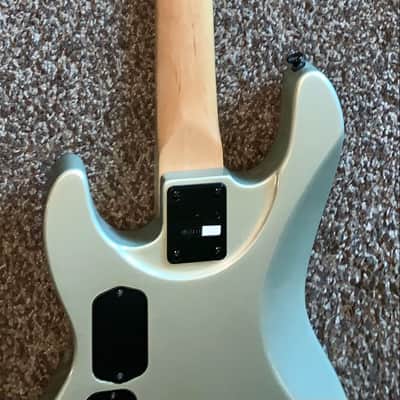 Jackson X Series Concert Bass Quicksilver  with bound neck and matching headstock  electric bass guitar, active electronics image 11