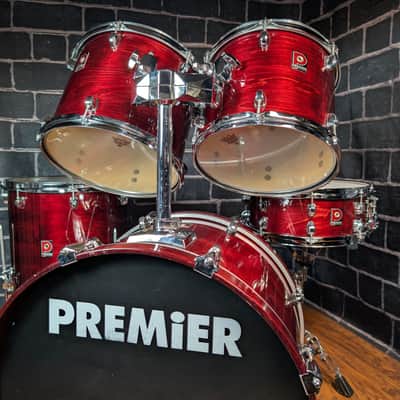 Premier XPK 5‑Piece Drum Kit – Rosewood Lacquer – Birch/Eucalyptus/Birch Shells image 1
