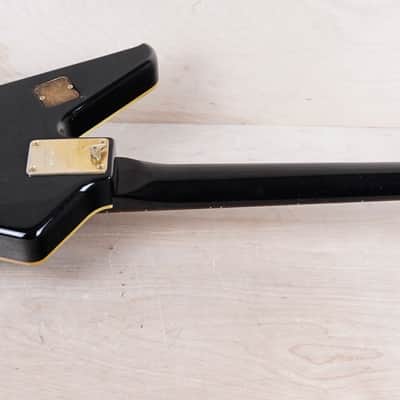 Ibanez Destroyer II DT870 Bass MIJ 1984 Black Vintage Japan Fujigen w/ Hard Case image 13
