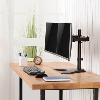 Dual Monitor Studio Desk Mount – Full-Motion 32" Display Stand for Music Production, Mixing & Streaming Setups image 6