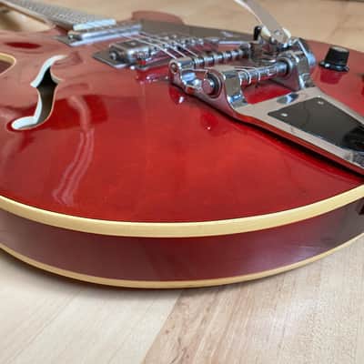 Rare early 70‘s Framus Caravelle 5/117 in cherry finish image 18