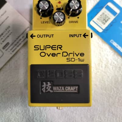 Boss SD1W Waza Craft - Made in Japan image 2