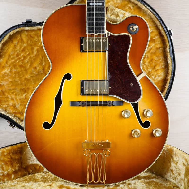 Epiphone Emperor-J (Japanese Domestic) MIJ 1993 Sunburst Tereda Japan w/ Hard Case image 1