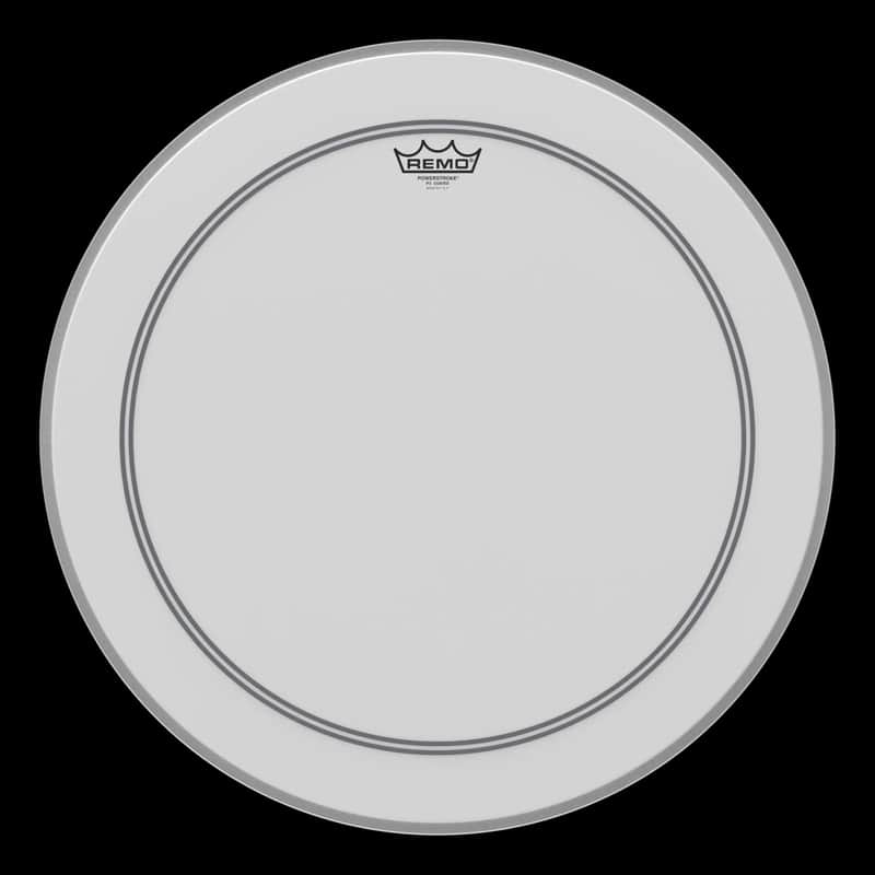Remo 20" Coated Powerstroke 3 Bass Drum Head image 1