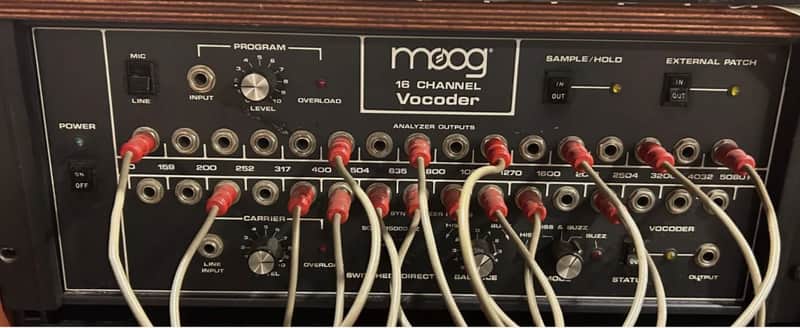 Moog Vocoder 16 Channel Model MBVO 327 1970-1980 - Schwarz image 1