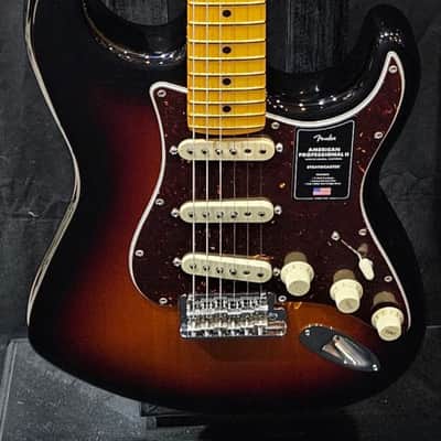 Fender American Professional II Stratocaster - 3 Color Sunburst with Maple Fingerboard 2024 image 1