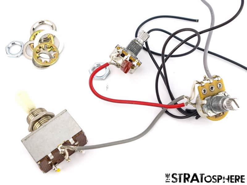 Fender Squier Vintage Mod Baritone Jazzmaster POTS & 3 WAY SWITCH Guitar Parts image 1