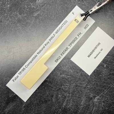 Fatar Replacement HALF Weighted F Key (TP/9S Keybeds) for Kurzweil K2000, Alesis Quadrasynth, Ensoniq SQ2, GEM WX2, Equinox 61, Oberheim OB-3