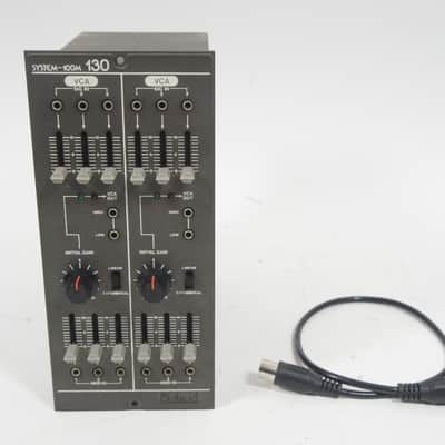 [SALE Ends May 18] Roland SYSTEM-100M Model 130 Dual VCA Modular Analog Synthesizer w/ 8-Pin Cable