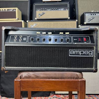 Ampeg SVT 300 Watt  Bass Head MTI Era  Black Panel 6550's - 1981 image 2