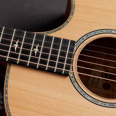 Taylor Custom #41: Grand Auditorium, Western Red Cedar/Figured Big Leaf Maple image 7