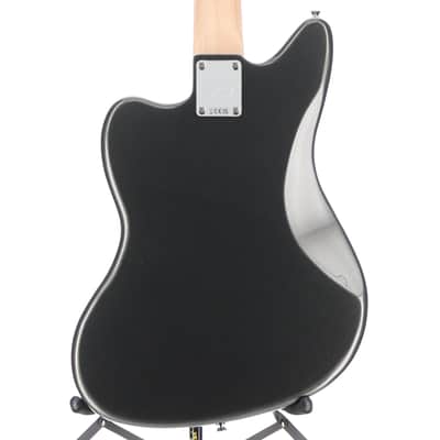 Squier Affinity Series Jaguar Bass H, Laurel Fingerboard, Black Pickguard, Charcoal Frost Metallic (RP) (01569) image 2