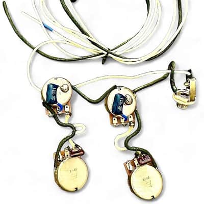 Gibson Firebird Wiring Harness 500k No Load Tone pots Pro Tones image 9