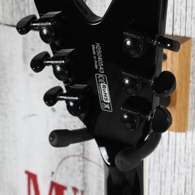 Dean ML 79 Solid Body Electric Guitar Black To Blue Fade Finish image 13