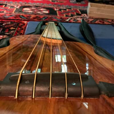 Rick Turner RB5 Fretted 2015 Gloss Renaissance Bass image 13