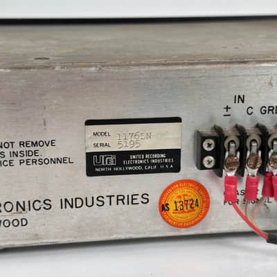 Urei Universal Audio 1176LN Rev. F Limiting Amplifier image 14