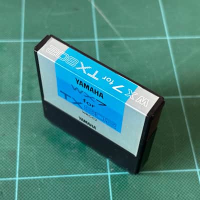 YAMAHA DATA ROM WX7 for TX802 WRC-02 rare cartridge